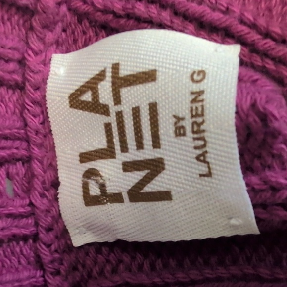 Planet By Lauren G Pima Cotton Cable Car Wash Crewneck Sweater One Size Fits All - Picture 6 of 8